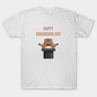 Happy Groundhog Day 2018 T-Shirt